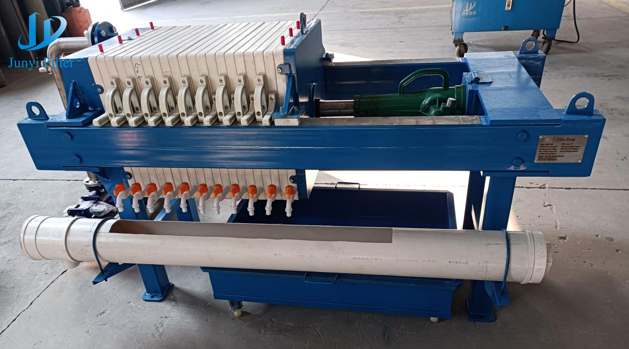 Low Cost And High Return!  Small 1000kg Jack Filter Press Helps Small And Medium-Sized Enterprises T