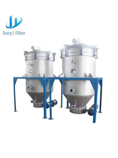 High Quality Stainless Steel Vertical Leaf Filter for Fatty Acid Decolorization and Filtration