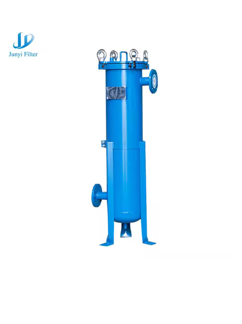 No Leakage Risk Carbon Steel Single Bag Filter for Solid-liquid Filtration