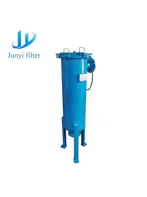 50 Um 4# Stainless Steel Single Bag Filter Housing for Beer and Drink Filtration