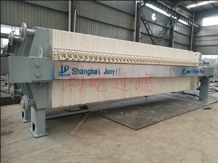 Two drainage methods of the van filter press
