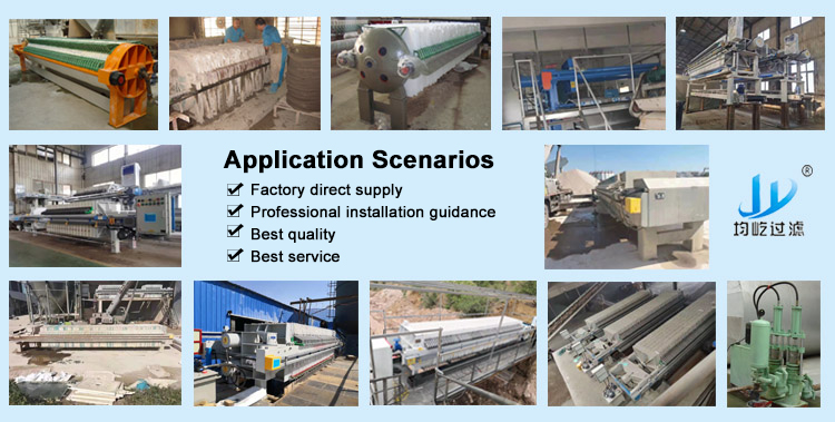 Hydraulic Chamber Filter Press for Dyeing Waste Water Treatment
