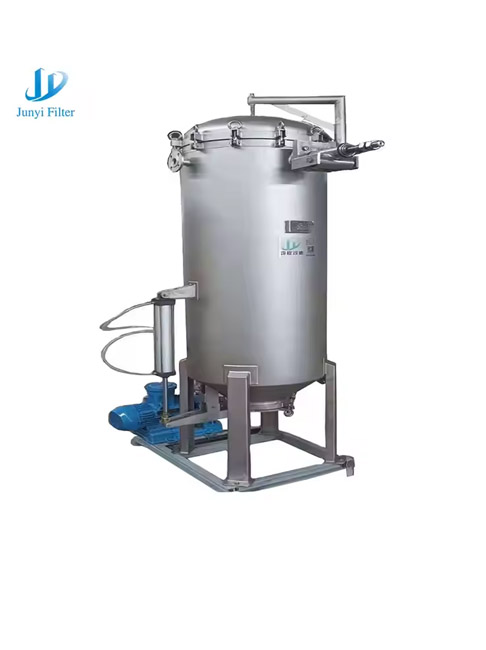 Professional Industrial Low Price Oil Leaf Filtration Equipment for Chemical Filter