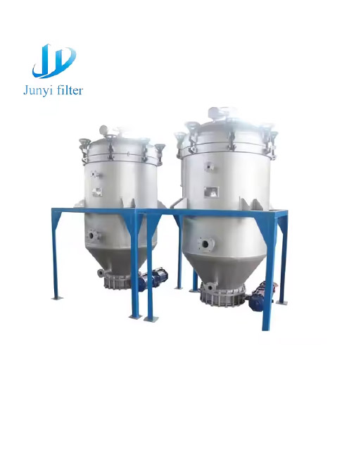 Automatic Vertical Bleaching Leaf Filter Equipment for Oil Industry