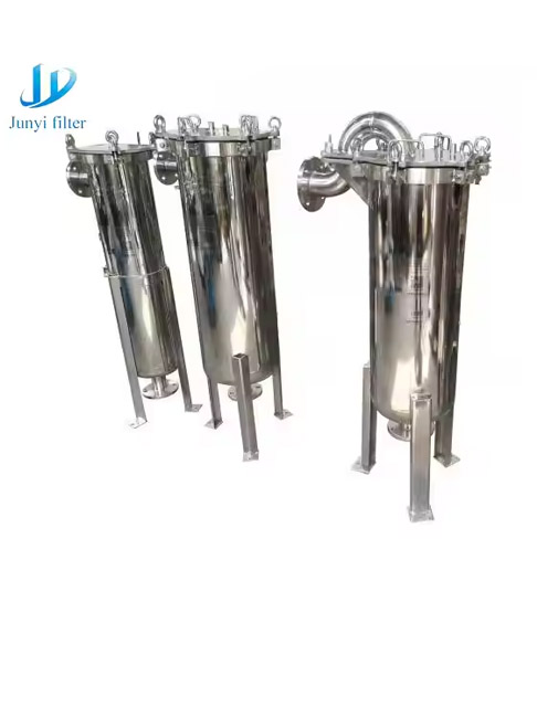 Stainless Steel Flexible Single Bag Filter for Oil & Water Filtration