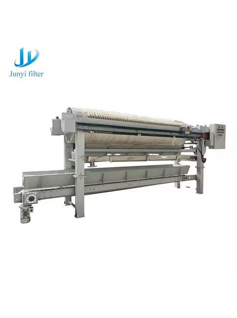 Environmental Protection 1250X1250 Hydraulic Large Chamber Hydraulic Circular Filter Press