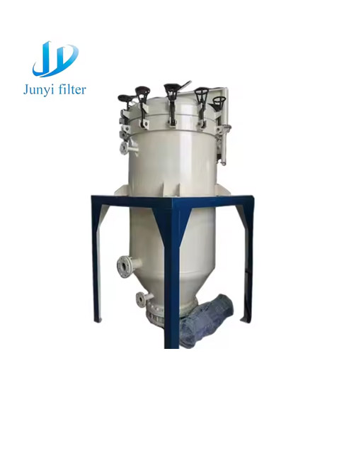 Shanghai Junyi Bentonite and Diatomaceous Earth Vertical Leaf Filter for Vegetable Oil Filtration