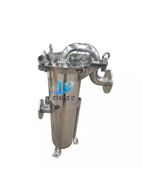 Easy Operation Industrial Single Bag Filter Housing for Beer