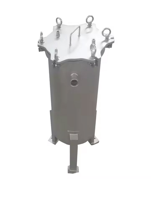 Titanium Rod Cartridge Filter Housing for Plastic Industry